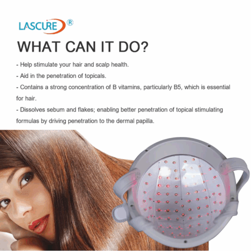 HAT-01 | Gorra láser de diodo 82 para terapia de regeneración capilar - Imagen 3